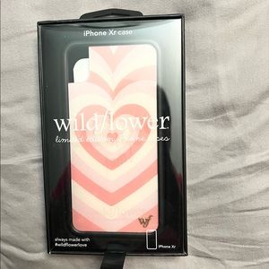 Wildflower iPhone XR Rosé Latte Love Case